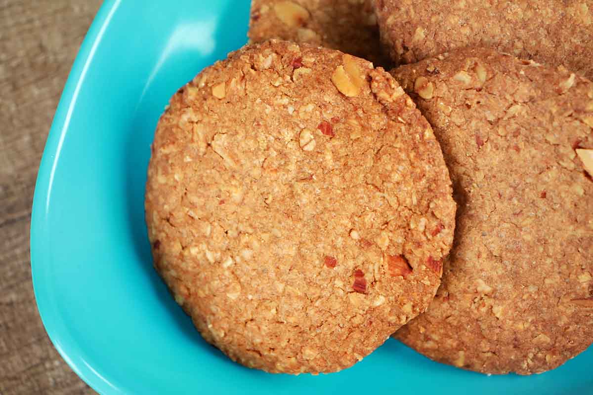 Oats Almond Cookies 250 Gm - Image 2