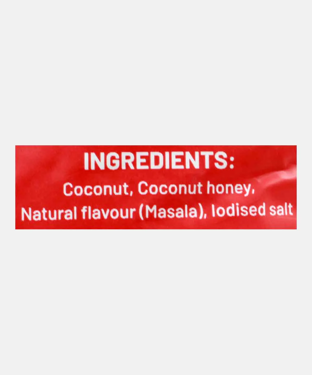 Open Coconut - Baked Masala Flavour Coconut Chips With Mct Oil 90 Gm | Baked | No Preservatives - Image 4