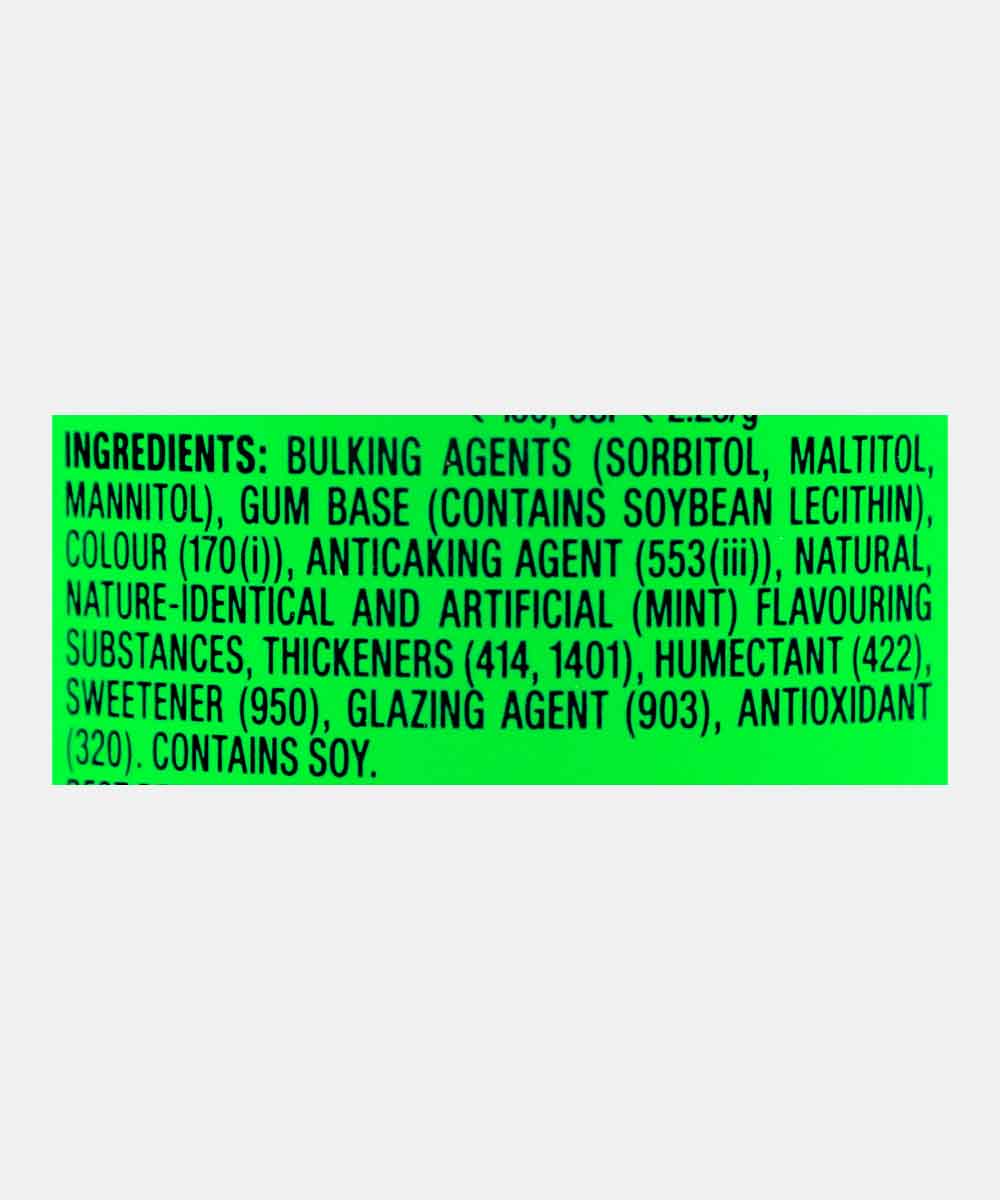 ORBIT SPEARMINT FLAVOUR SUGAR FREE CHEWING GUM 59.4 GM - Image 4