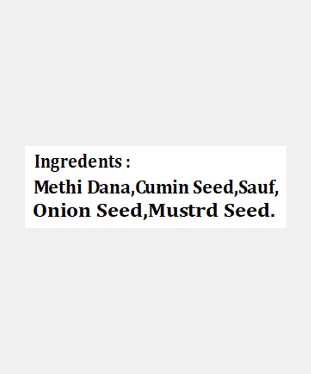 Panch Phoran Masala 100 Gm - Image 5