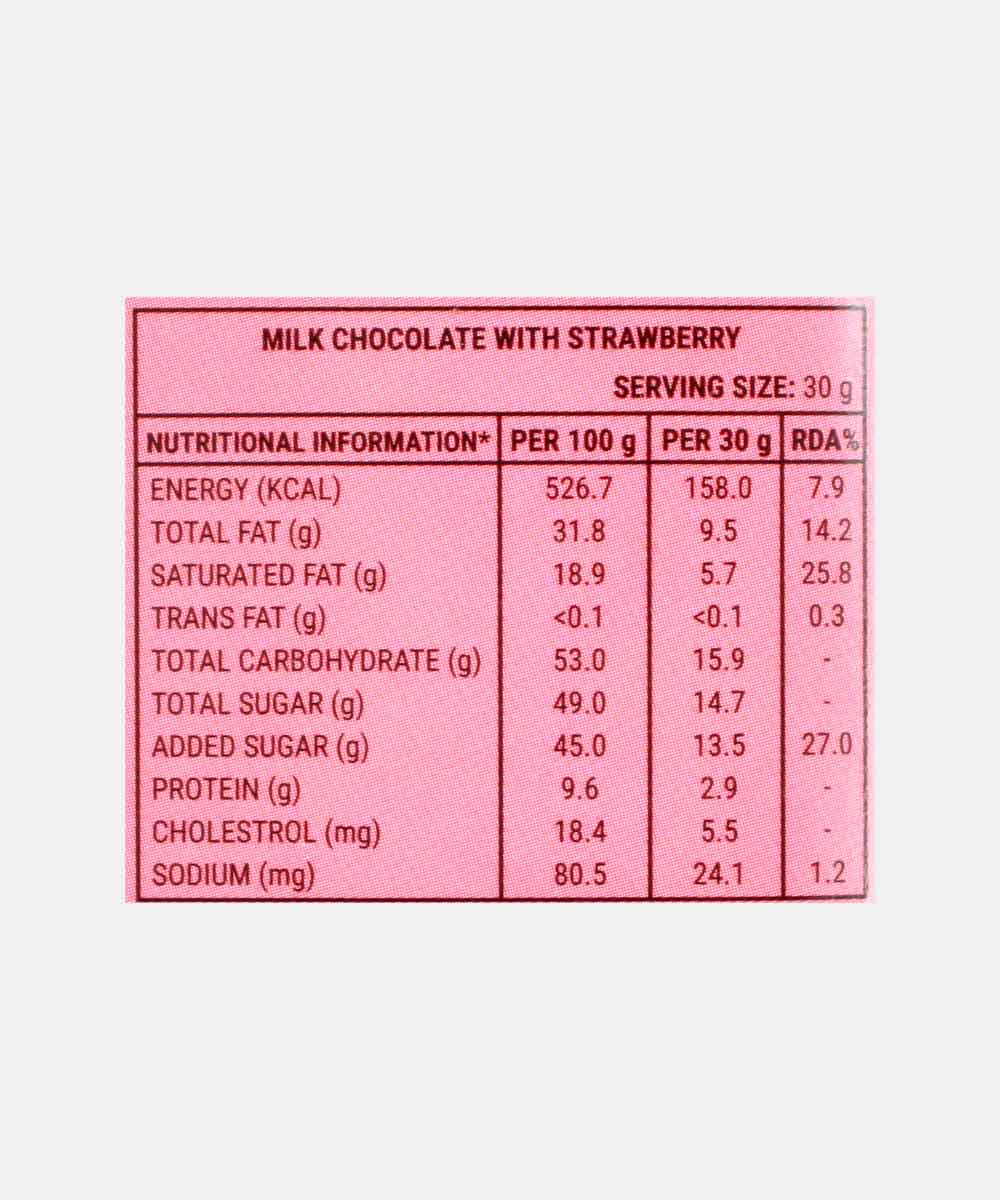 Paul Mike Strawberry Fine Milk Chocolate 68 Gm - Image 3