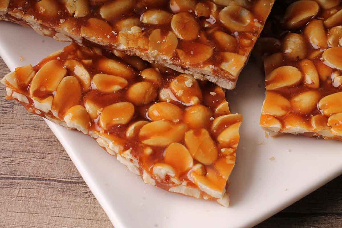 Peanut Chikki Square 200 Gm - Image 2