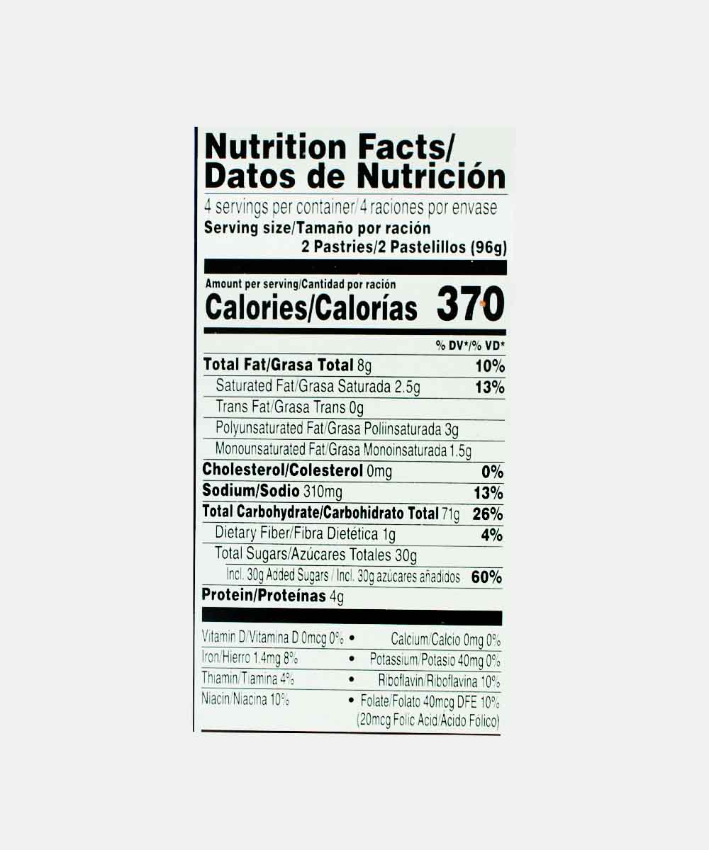 Pop Tarts Frosted Blueberry Cookies 384 Gm - Image 3