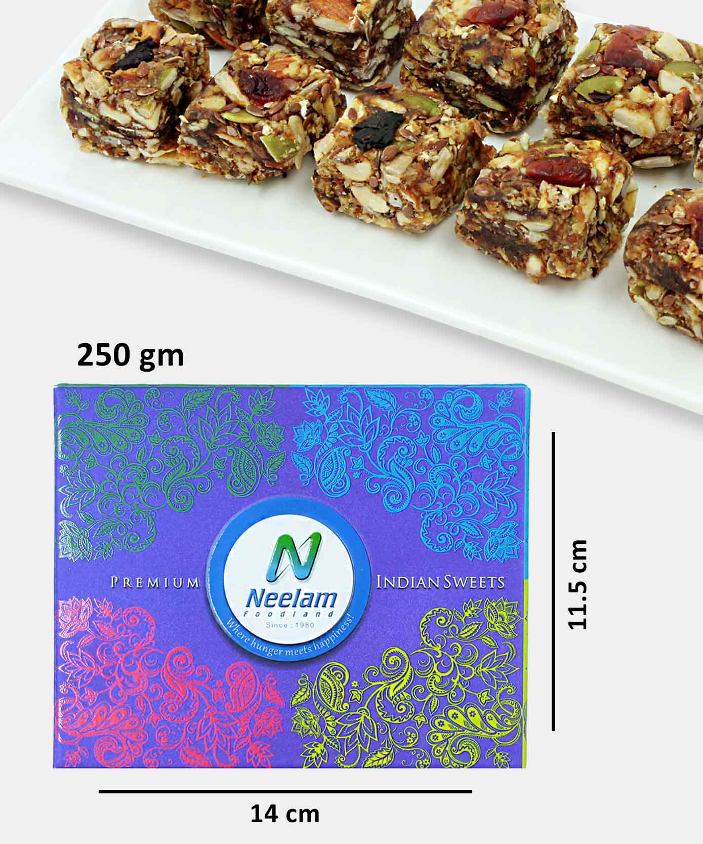 Protien Bites 250 Gm No Added Sugar Sweet - Image 3