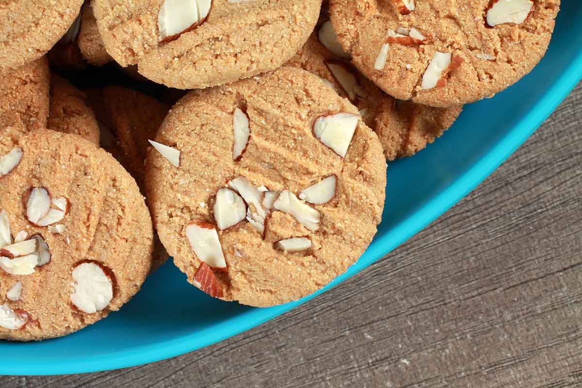 Rajgira Almond Cookies 300 Gm - Image 2