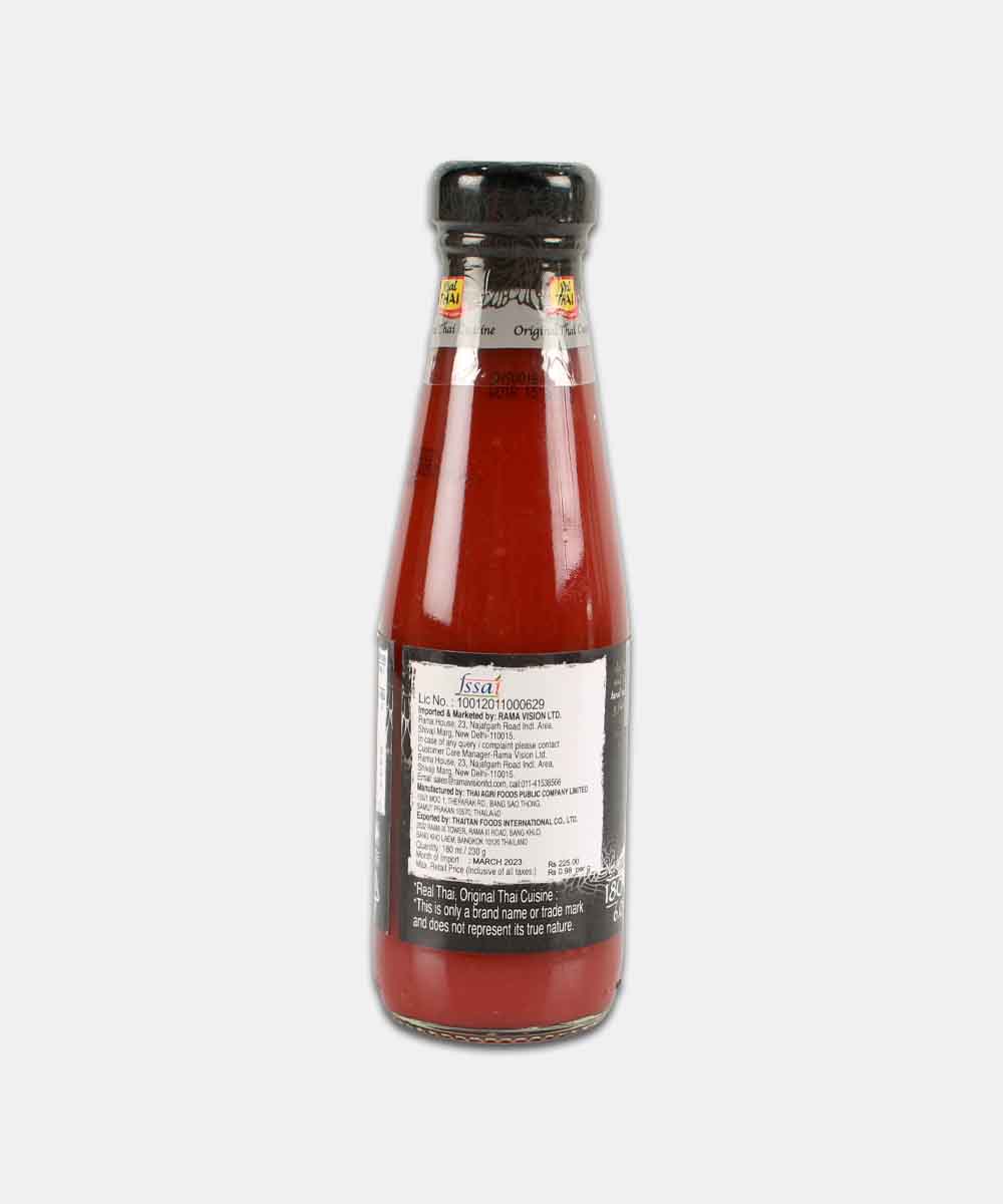 Real Thai Sriracha Chilli Sauce 180 Ml - Image 2