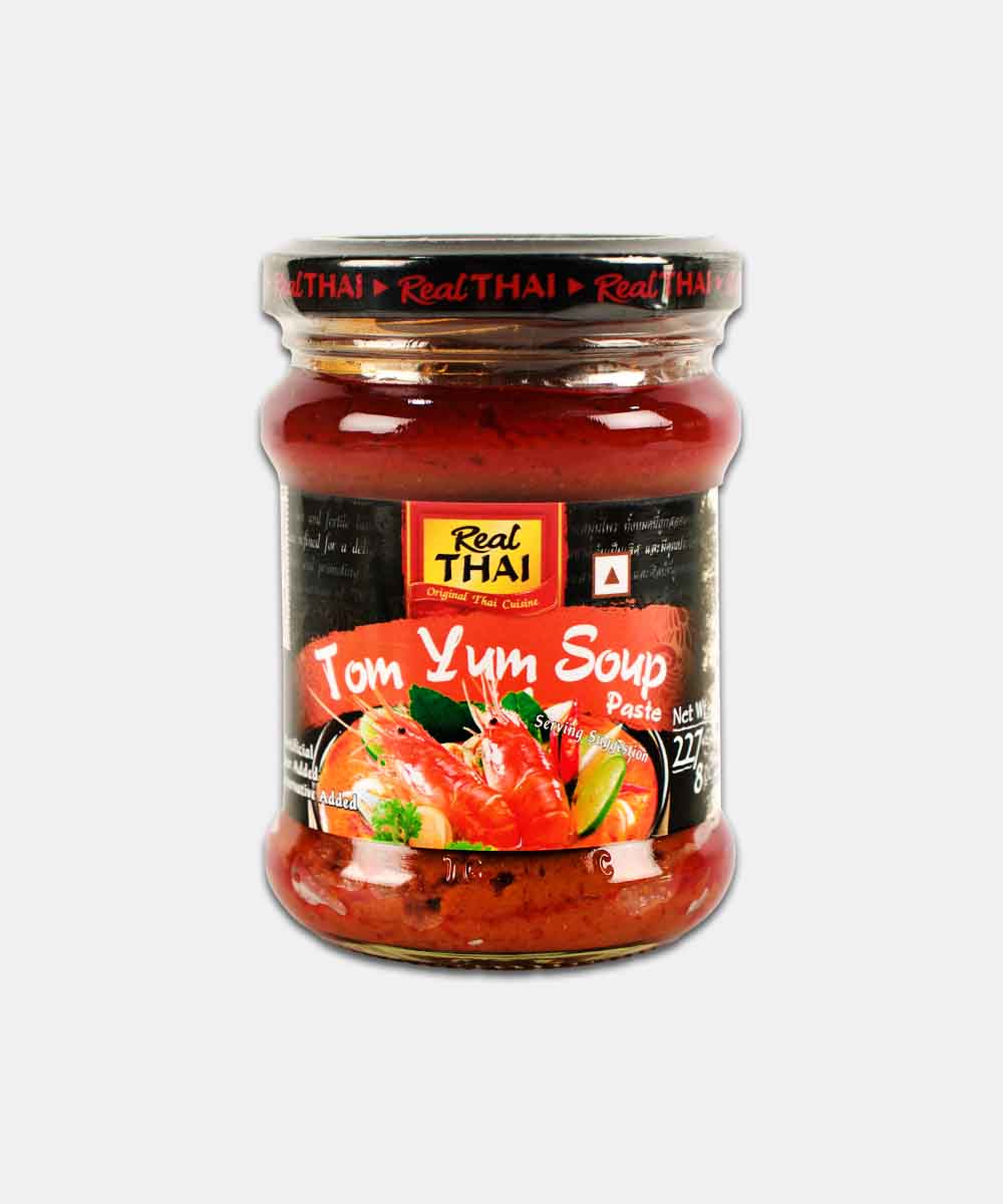Real Thai Tom Yum Curry Paste 227 Gm