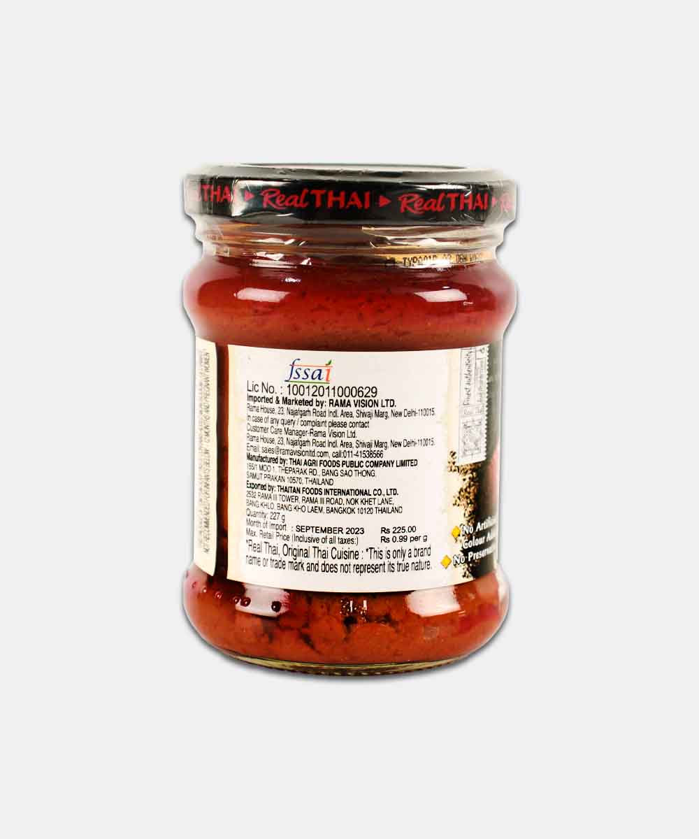 Real Thai Tom Yum Curry Paste 227 Gm - Image 2