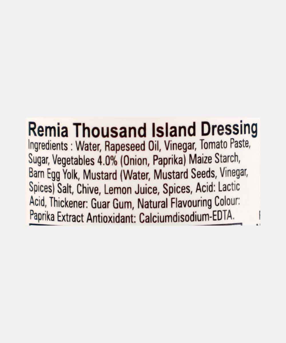 Remia Thousand Island Dressing 250 Ml - Image 4