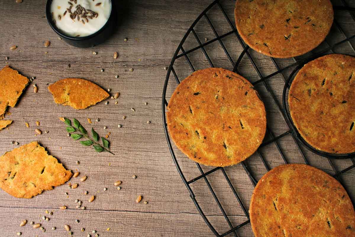 Roasted Bajra Bhakri 200 Gm - Image 3