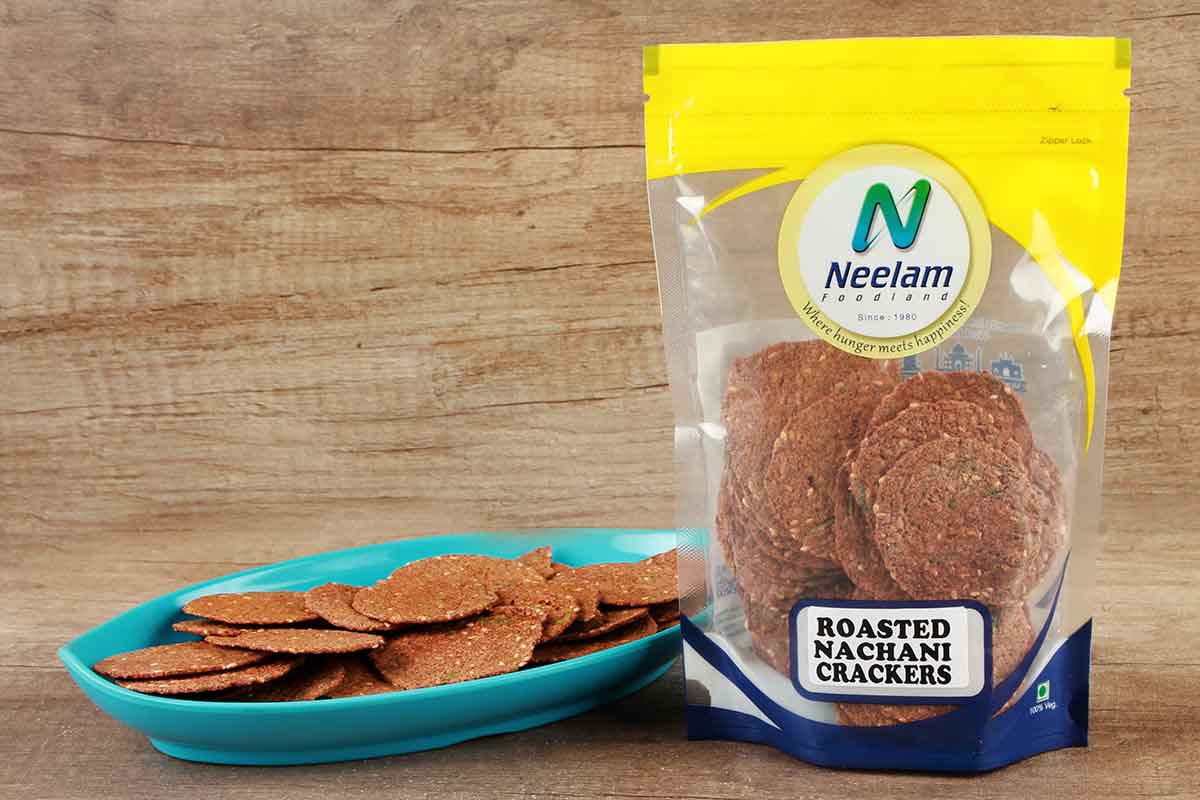 Roasted Nachani Cracker 100 Gm