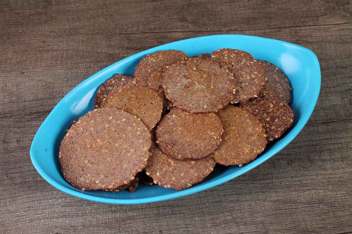 Roasted Nachani Cracker 100 Gm - Image 3