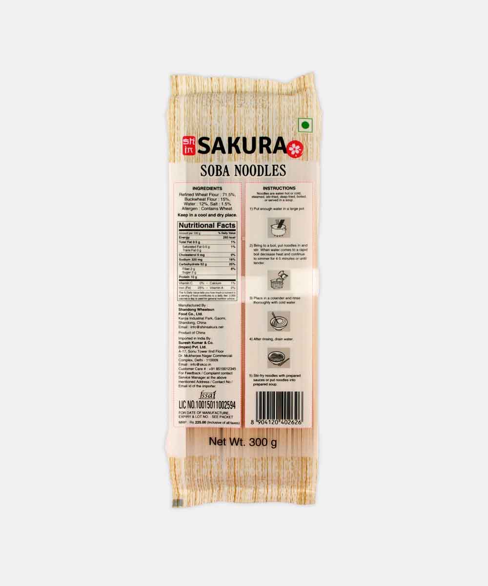 Sakura Soba Noodle 300 Gm - Image 2