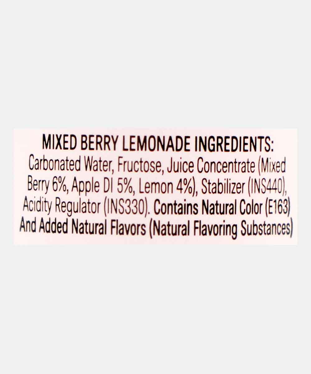 Sepoy & Co Mixed Berry Lemonade 200 Ml - Image 4