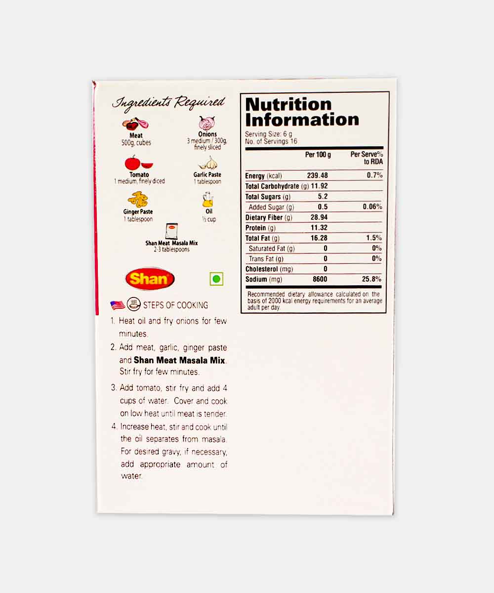 Shan Meat Masala 100 Gm - Image 2