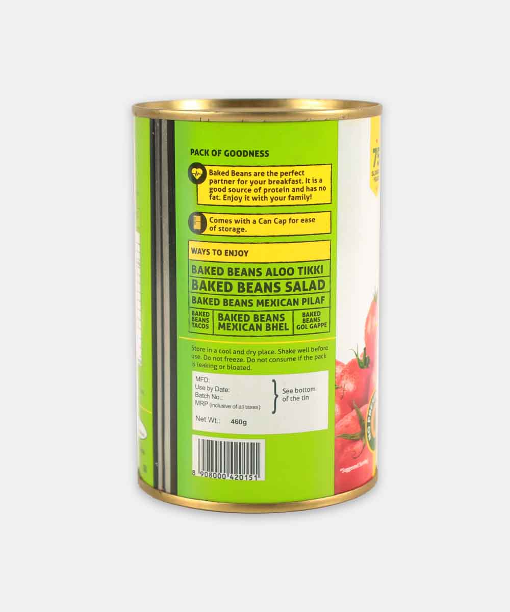 Sil Baked Beans In Tomato Sauce 460 Gm - Image 2