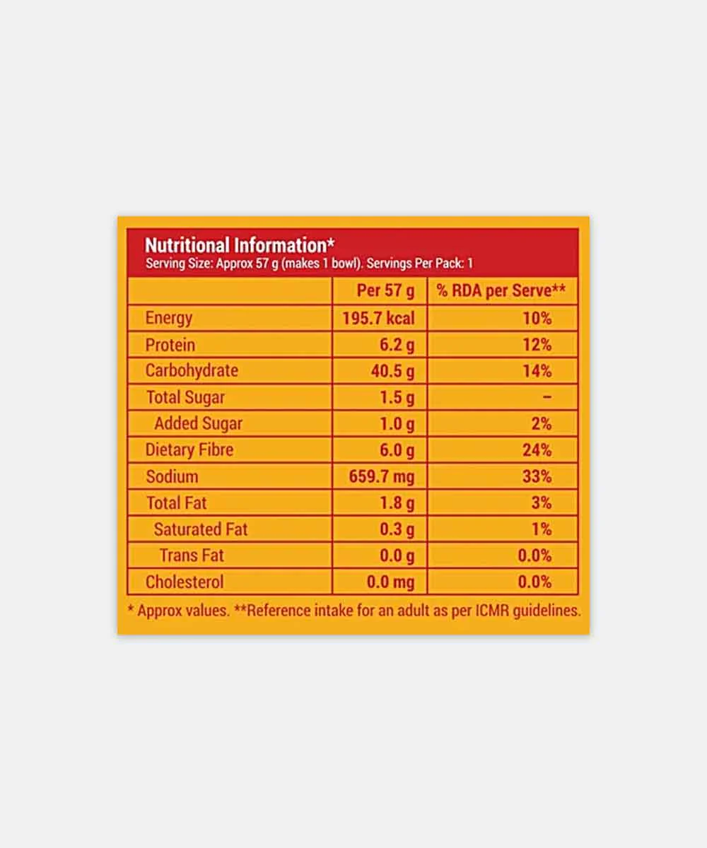 Slurrp Farm Instant Millet Noodle Magic Masala 57 Gm - Image 3