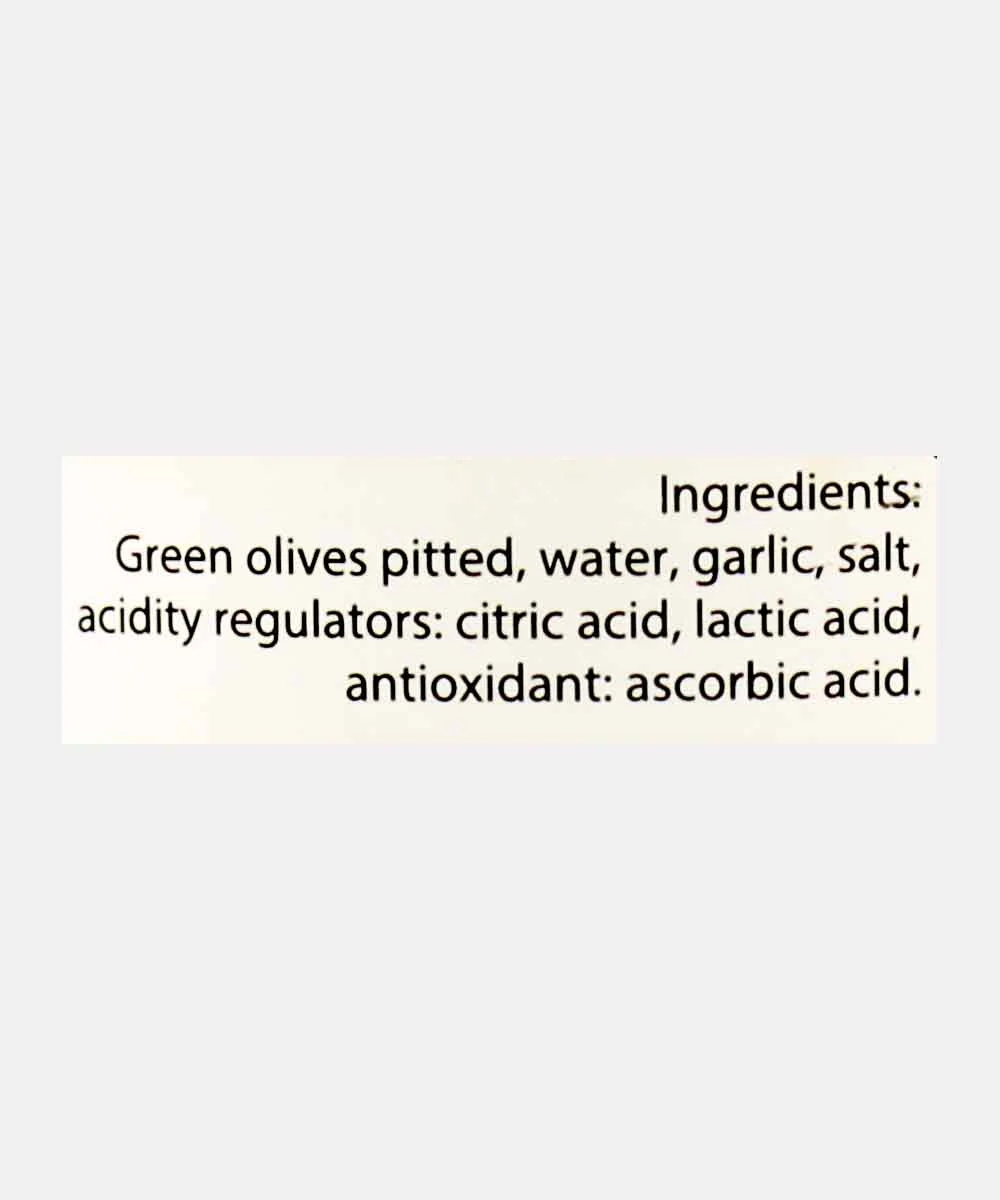 Sparta Gourmet Green Olives Garlic Stuffed 310 Gm - Image 4