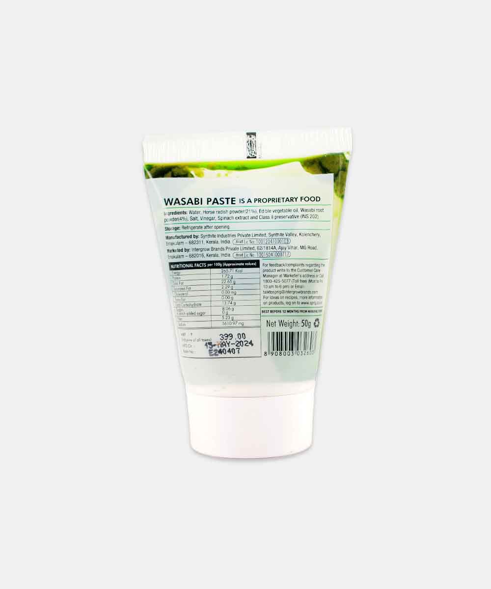 Sprig Wasabi Paste 50 Gm - Image 2