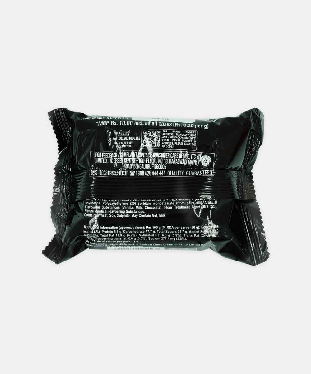 Sunfeast Bounce Choco Creme Biscuits 62 Gm - Image 2