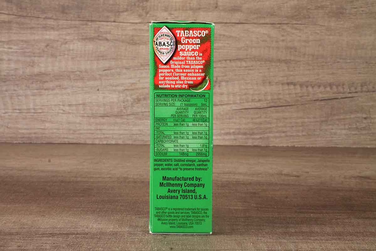 Tabasco Milder Jalapeno Green Pepper Sauce 60 Ml - Image 2