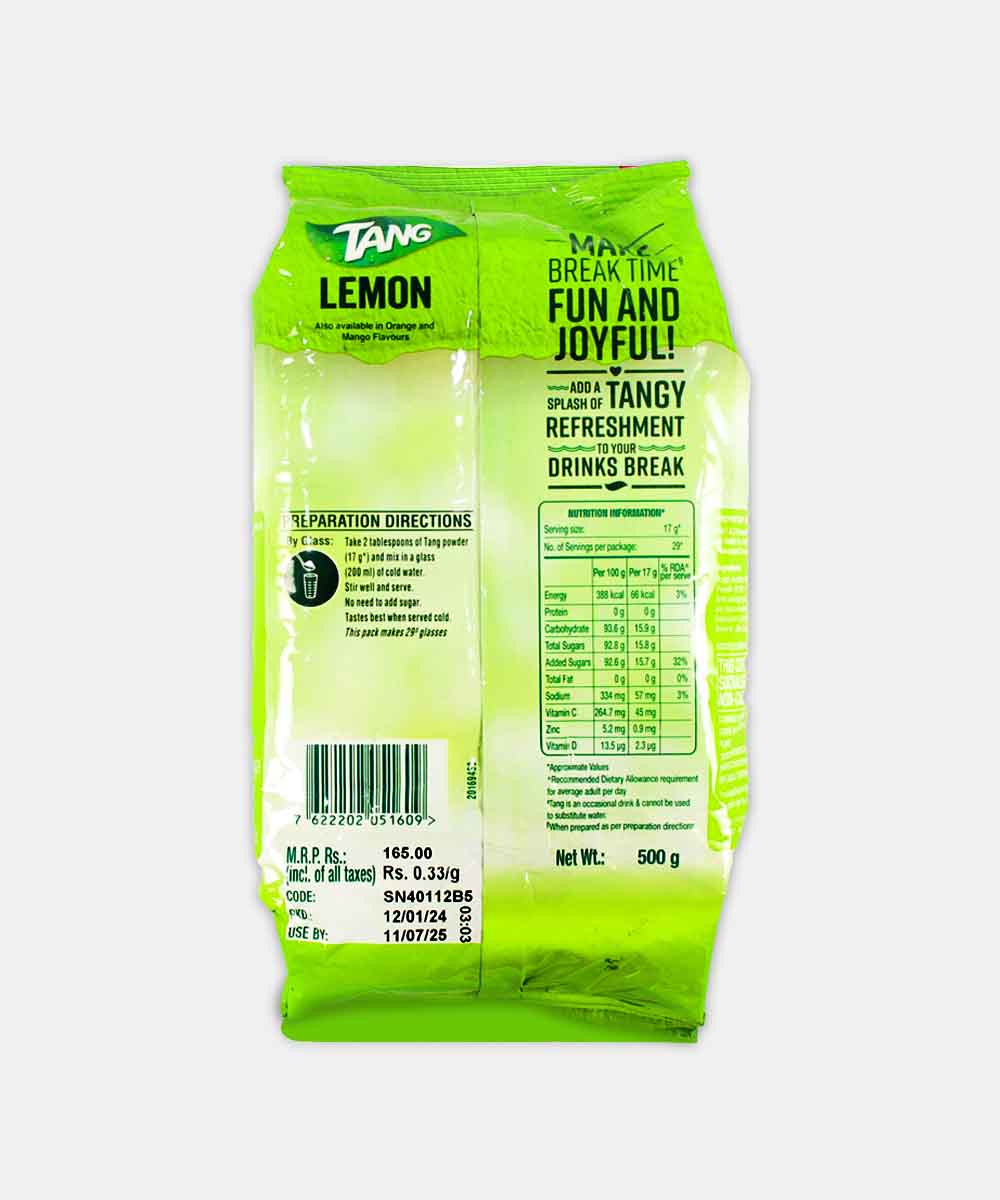 Tang Lemon 500 Gm - Image 2