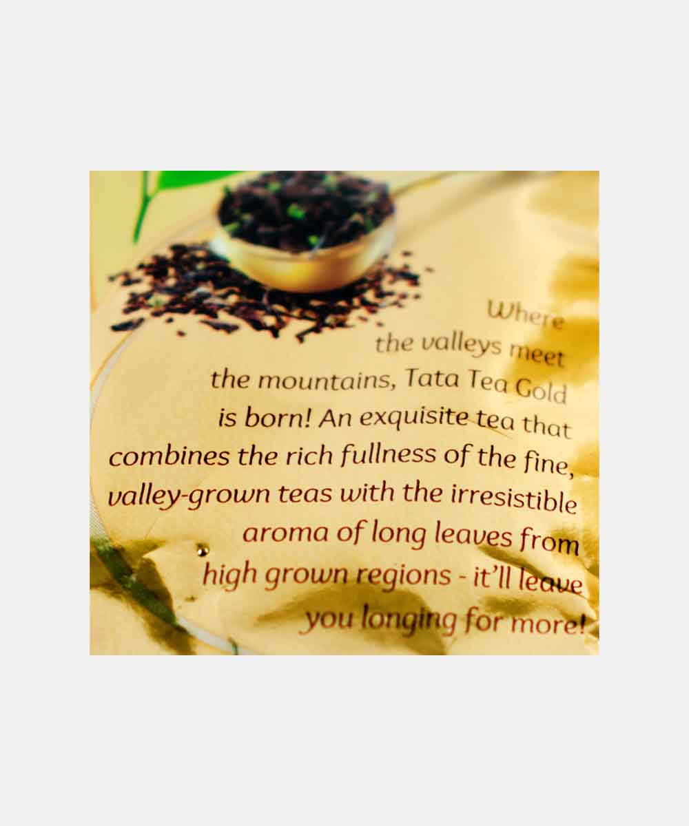 Tata Tea Gold Long Leaf 250 Gm - Image 4