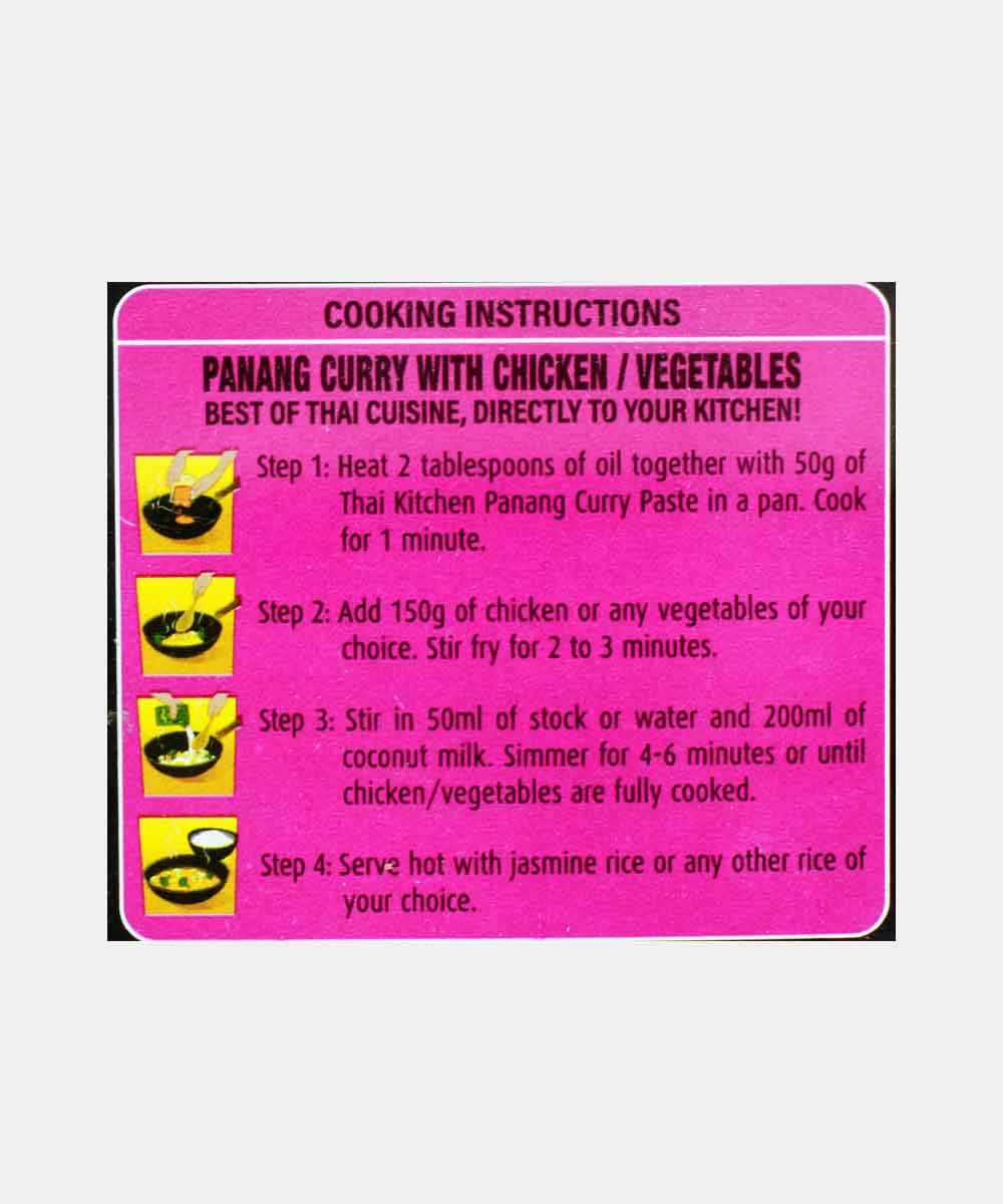 Thai Kitchen Panang Curry Paste 50 Gm - Image 3