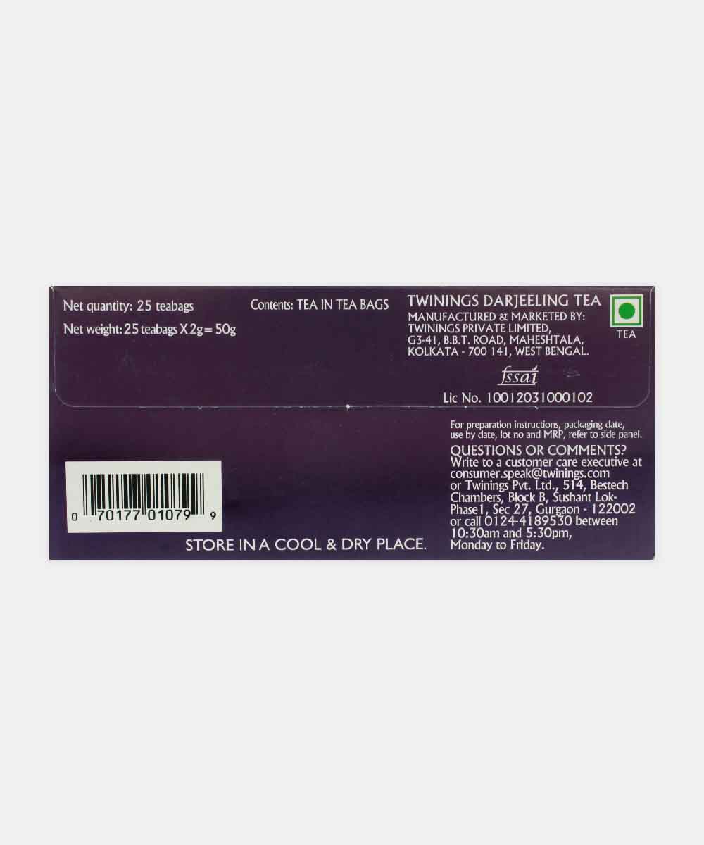 Twinings Darjeeling Tea 25 Bag - Image 2