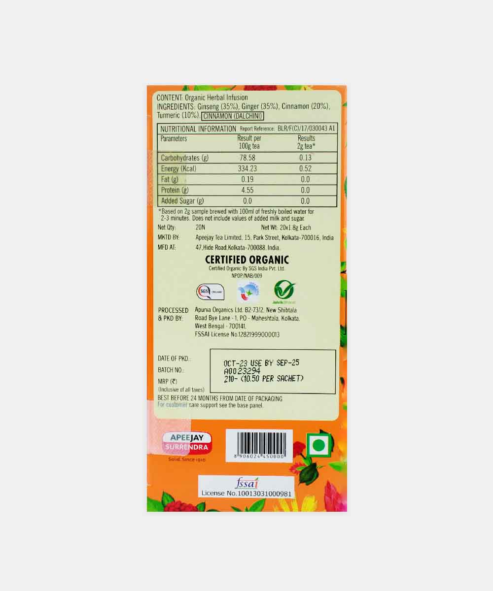 Flurys Cleansing Root Remedy Organic 20 Bag 36 Gm - Image 2