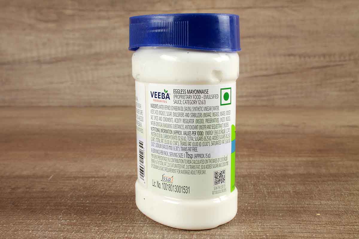 Veeba Eggless Mayonnaise 250 Gm - Image 2