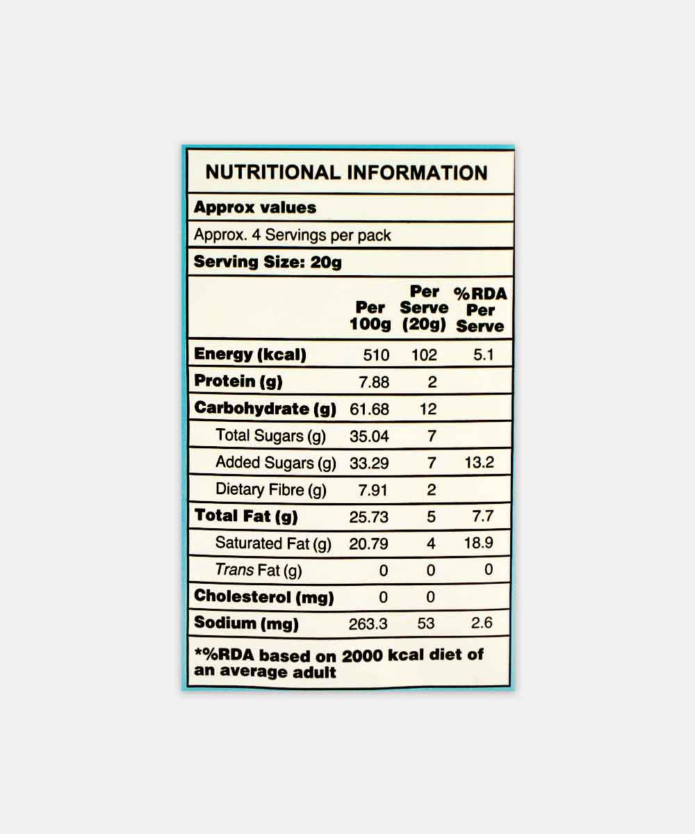 Waffle Mill Cookies & Cream Waffle Chips 80 Gm - Image 3