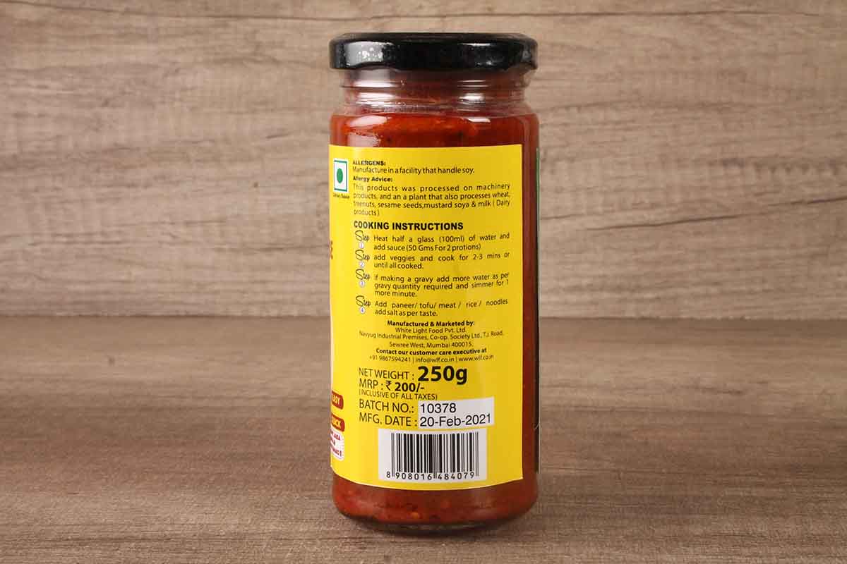 White Light Hot Chilli Sauce 250 Gm - Image 2