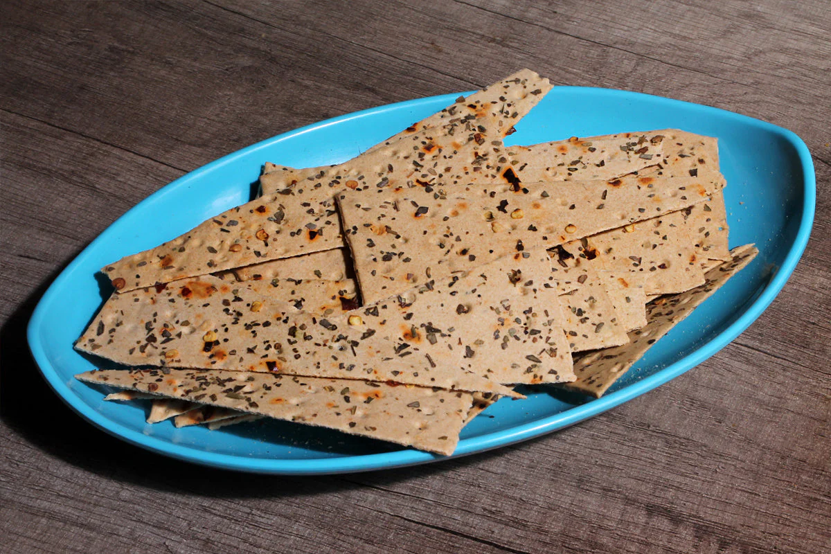 Whole Wheat Lavash With Herbs 100 Gm - Image 3