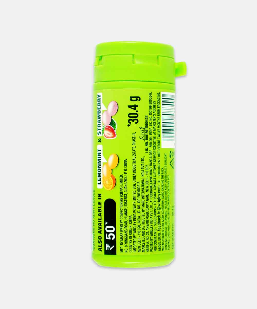 Wrigleys Doublemint Peppermint Flavour Chewy Mints 30.4 Gm - Image 2